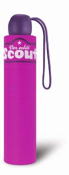 Scout Kinder-Taschenschirm pink