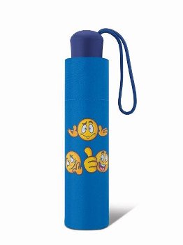 Scout Kinder-Taschenschirm Emoji blue