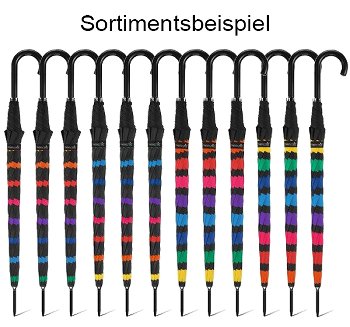 Essentials Long AC multicolor stripe