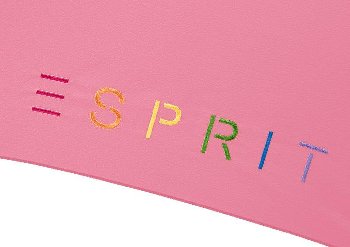 Esprit Long AC colorful logo carmine rose