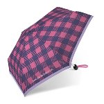 Benetton Ultra Mini Flat Checks pink