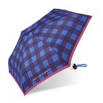 Benetton Ultra Mini Flat Checks blue